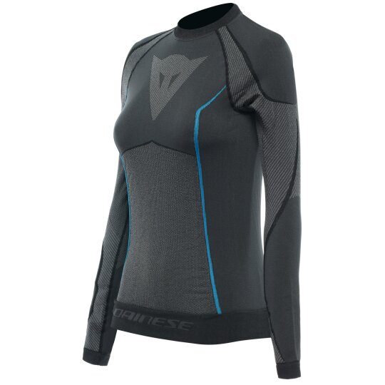 Dainese Dry LS Lady Chemise fonctionnelle noir / bleu