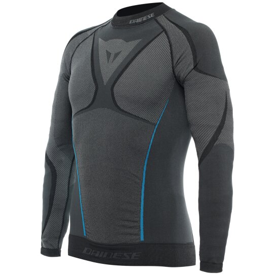 Dainese Dry LS Camiseta funcional negro / azul XL/X