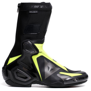 Dainese Axial 2 Motorradstiefel Herren schwarz / gelb-fluo 40