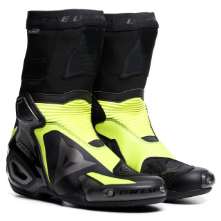 Dainese Axial 2 Motorradstiefel Herren schwarz / gelb-fluo 43