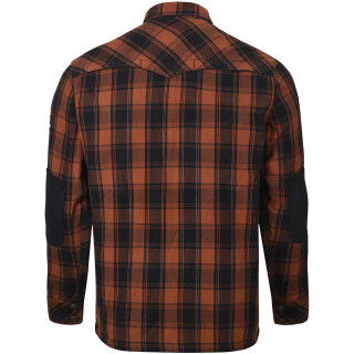 Bores Lumberjack Jacket-Shirt naranja / negro para Hombres 3XL