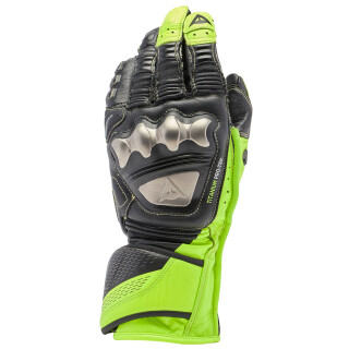 Dainese Full Metal 7 Handschuhe schwarz / fluo gelb XXL