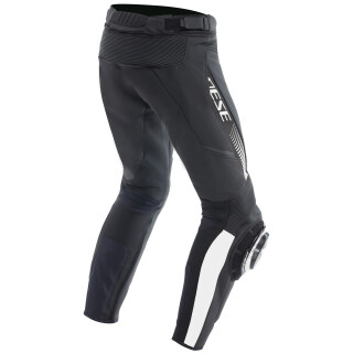 Dainese Super Speed Lederhose schwarz / weiß 56