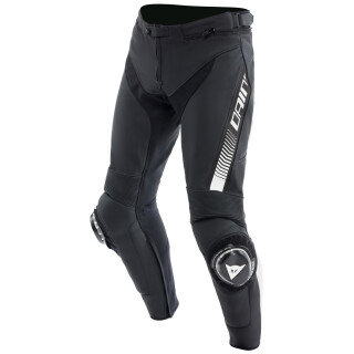 Dainese Super Speed Lederhose schwarz / weiß 62