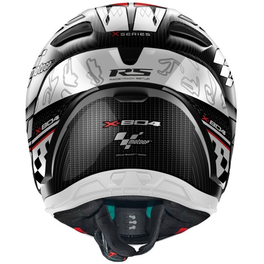 Nolan X 804 RS Ultra Carbon MotoGP carbonio argento ross 620 90