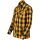 Bores Lumberjack Jacken-Hemd Basic schwarz / gelb Herren 4XL