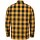 Bores Lumberjack Chaqueta-camisa basic negro / amarillo hombres S