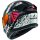 Shark SKWAL i3 Hellcat nero opaco / cromo / rosso M