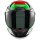 Nolan X-804 RS Ultra Carbon Maven carbone / argent / rouge / vert casque intégral L