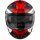Nolan X-903 Ultra Carbon Starlight N-Com carbone rouge / blanc casque intégral M