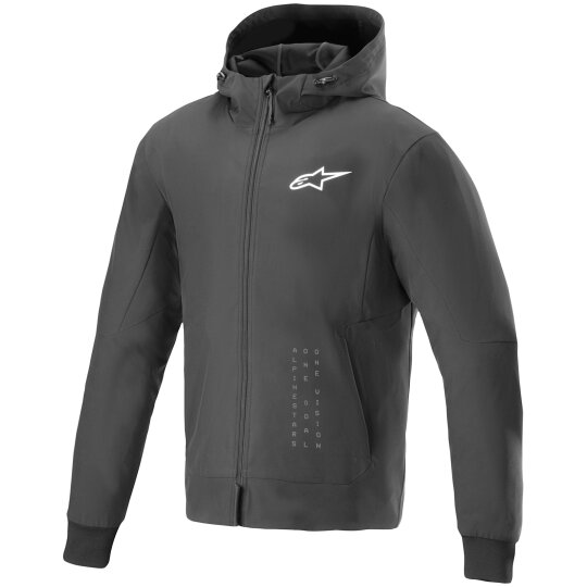 Alpinestars Radium Tech Hoodie schwarz / weiss