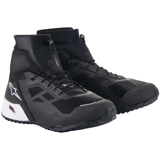 Alpinestars CR-1 Motorradschuhe schwarz / weiss 44