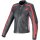 Alpinestars Stella Dyno Lederjacke schwarz / rot M