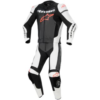 Alpinestars Missile GP Force Lurv 2-tlg. Lederkombi schwarz / weiss / fluo-rot 54