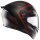 AGV K1 S Casco integrale nero opaco/rosso