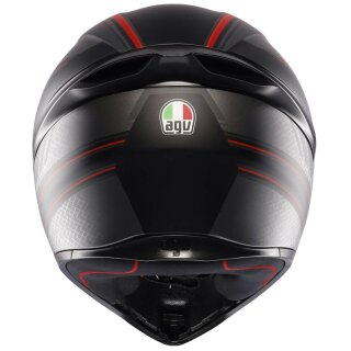 AGV K1 S casco integral Sling negro mate/rojo XL