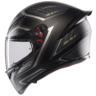 AGV K1 S Casco integrale nero opaco/rosso XXL