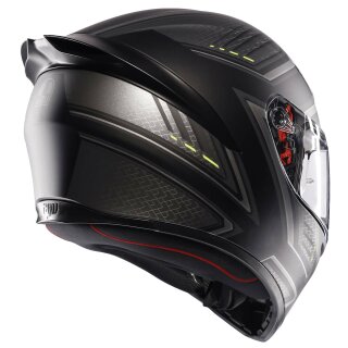 AGV K1 S Casco integrale nero opaco/rosso XXL