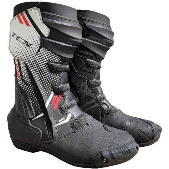 TCX S-TR1 Air Motorradstiefel Herren schwarz / weiss / rot 41