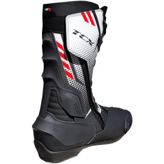 TCX S-TR1 Air Stivali da moto nero / bianco / rosso uomo 48