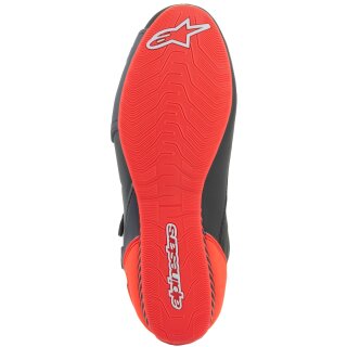 Scarpa da moto Alpinestars Faster-3 nero / grigio / rosso fluo