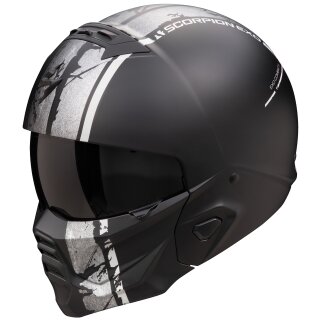 Scorpion Exo-Combat II Lord Helmet Matt Black / Silver