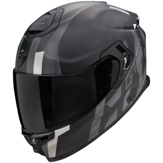 Scorpion Exo-GT SP Air Touradven Negro Mate / Plata S