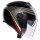 Casco AGV Irides jet Bologna negro mate