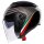 Casco AGV Irides jet Bologna negro mate