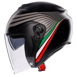 Casco AGV Irides jet Bologna nero opaco S