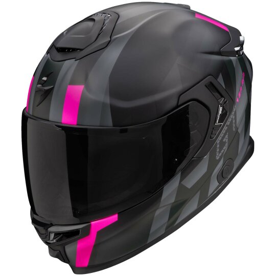 Scorpion Exo-GT SP Air Touradven Nero Opaco / Rosa