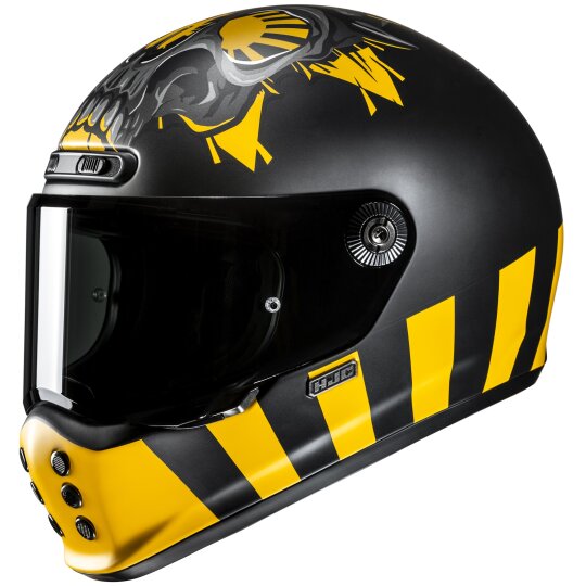 HJC V10 Crania MC3SF - Casco Integral negro / amarillo