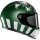 HJC V10 Crania MC4 - Casco Integral verde / blanco