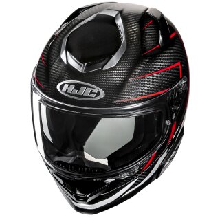 HJC RPHA 71 Carbon Cano MC1 Casco Integrale nero / rosso