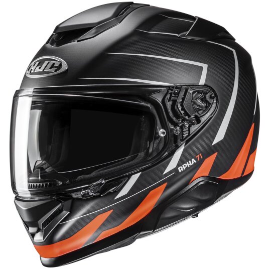 HJC RPHA 71 Carbon Cano MC6HSF Casque Intégral noir / orange