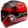 HJC RPHA 12 Casco Integrale - Diablo Blizzard MC1 Rosso / Nero