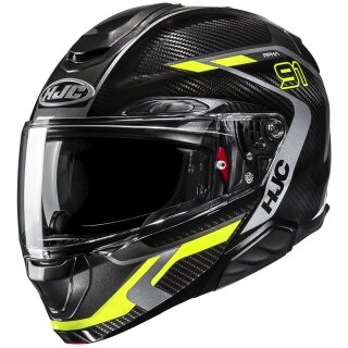 HJC RPHA 91 Casco Modular - Lagos MC3H Nero / Giallo