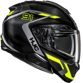 HJC RPHA 91 Casco Modular - Lagos MC3H Negro / Amarillo