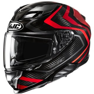 HJC 71 Casco Integral - Carbon Nevio MC1 Negro / Rojo