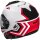 HJC i91 Casque Modulable - Tricus MC1 Rouge / Blanc / Noir