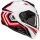 HJC i91 Casco Modulare - Tricus MC1 Rosso / Bianco / Nero