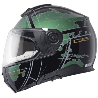 Schuberth C5 Casque modulable - Globe Green