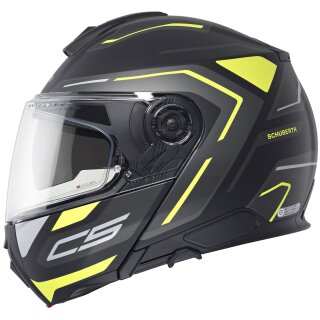 Schuberth C5 Flip Up Helmet Omega Yellow