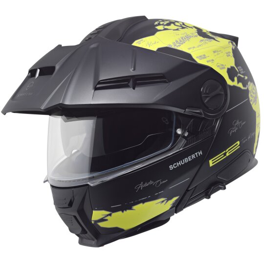 Schuberth E2 Casque adventure - Atlas Yellow