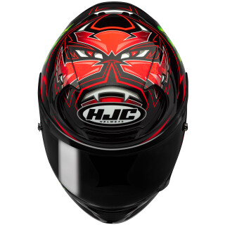 HJC RPHA 12 Casque Intégral - Quartararo Replica MC1 L