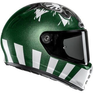 HJC V10 Crania MC4 - Casco Integrale verde / bianco M