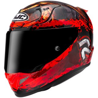 HJC RPHA 12 Casque Intégral - Diablo Blizzard MC1 Rouge / Noir L