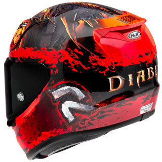 HJC RPHA 12 Casque Intégral - Diablo Blizzard MC1 Rouge / Noir M