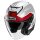 HJC i31 Casco Jet - Tevis MC1SF Rojo / Blanco L