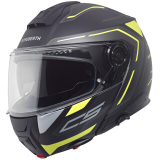 Schuberth C5 Flip Up Helmet Omega Yellow S